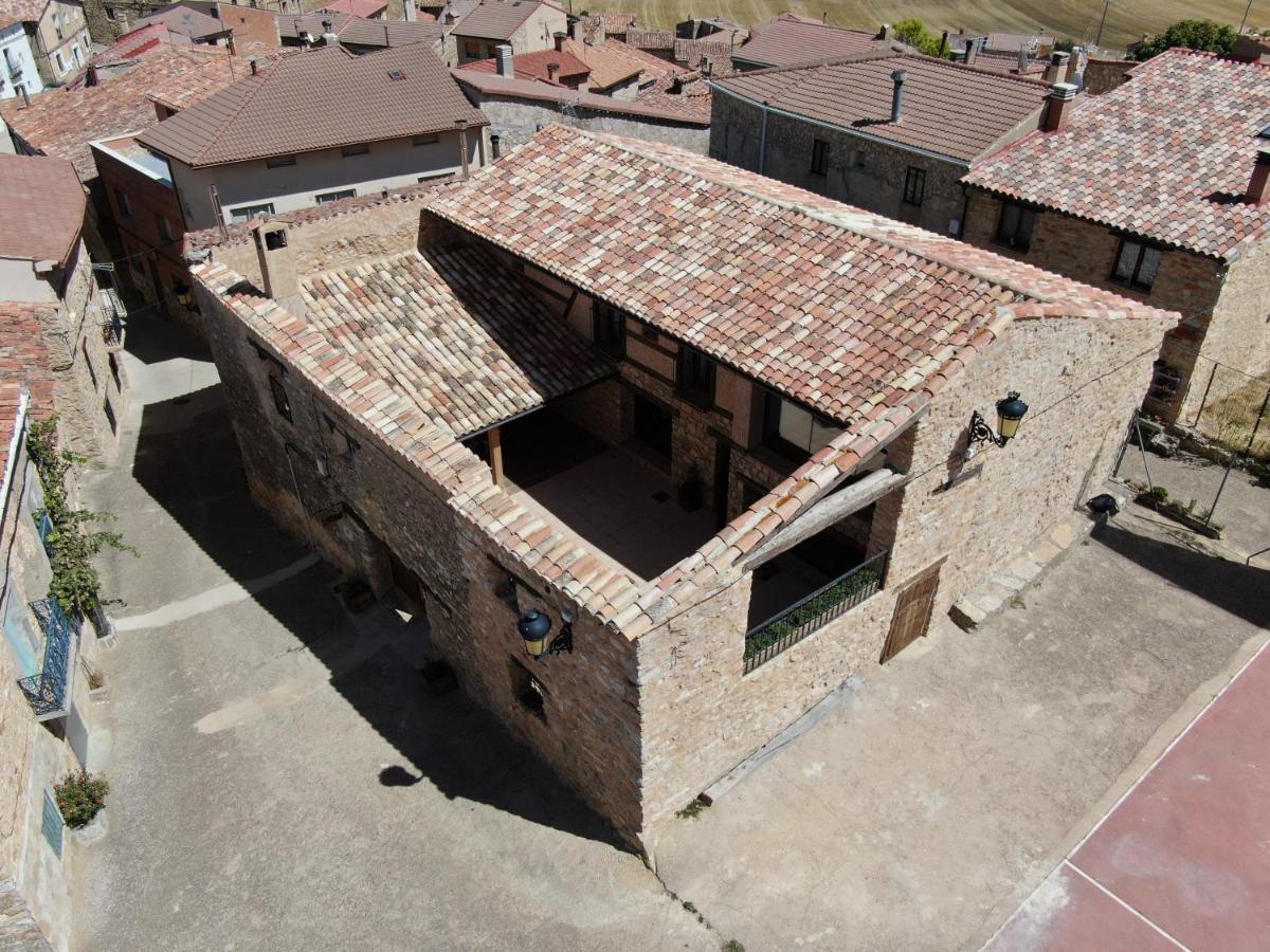Casa Rural Sierra Del Solorio Iruecha Exteriör bild